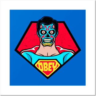 super obey Posters and Art